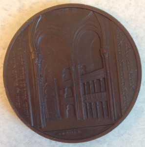 Glockengasse Synagogue medal reverse