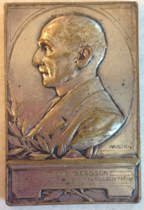 Henri Bergson medal front