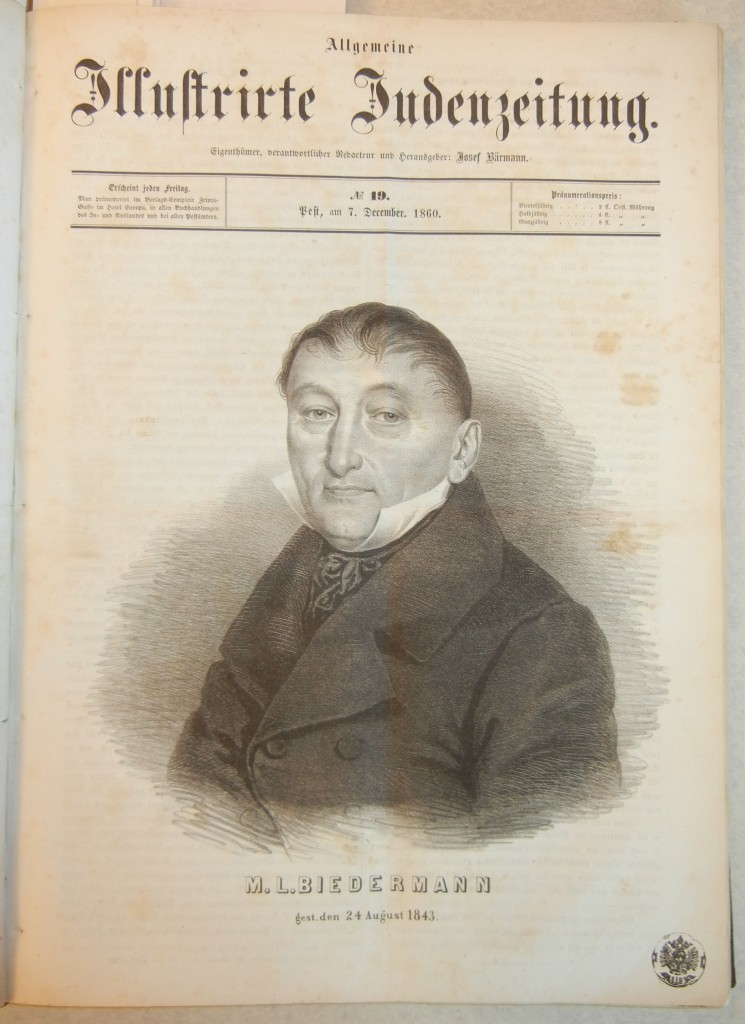Michael Lazar Biedermann (1769-1843),  Austrian jeweler and merchant